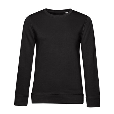 B&C -  Organic Crew Neck French Terry  Women (WW32B) - black M