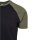 Urban Classics - TB639 Raglan Contrast T-Shirt - black/olive XL