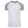 Urban Classics - TB639 - Raglan Contrast Tee - white/grey 4XL