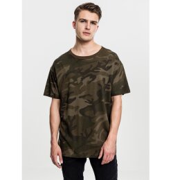 Urban Classics  - TB1780 Camo Oversized Tee - olive camo S