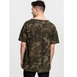 Urban Classics  - TB1780 Camo Oversized Tee - olive camo S