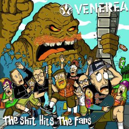 Venerea - The Shit Hits The Fans - coloured LP