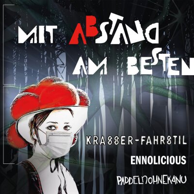 V.A. - Krasser-Fahrstil, Ennolicious, Paddelnohnekanu - Mit Abstand am Besten - 12 Split LP