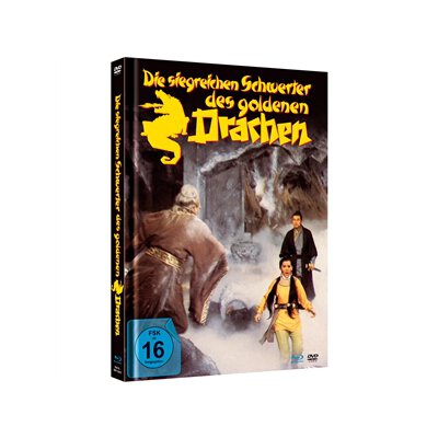 LIMITED MEDIABOOK [BLU-RAY & DVD] - DIE SIEGREICHEN SCHWERTER DES GOLDENEN DRACHEN COVER A - BRM
