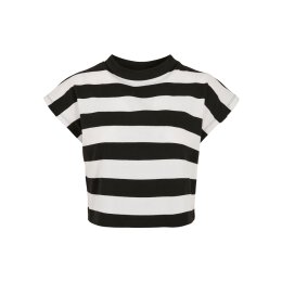 Urban Classics - TB3631 - Ladies Stripe Short Tee - black/white S