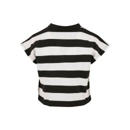 Urban Classics - TB3631 - Ladies Stripe Short Tee - black/white S