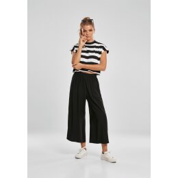 Urban Classics - TB3631 - Ladies Stripe Short Tee - black/white XL