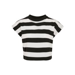 Urban Classics - TB3631 - Ladies Stripe Short Tee - black/white XL