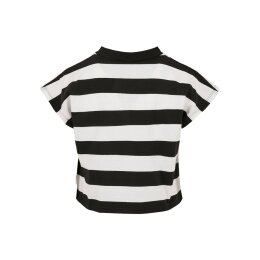 Urban Classics - TB3631 - Ladies Stripe Short Tee - black/white XL