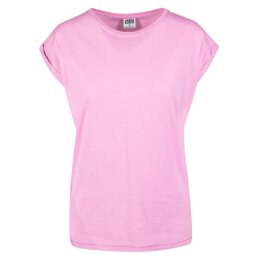Urban Classics - TB771 - Ladies Extended Shoulder Tee - coolpink M