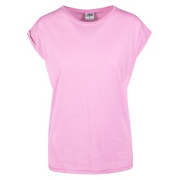 Urban Classics - TB771 - Ladies Extended Shoulder Tee - coolpink L