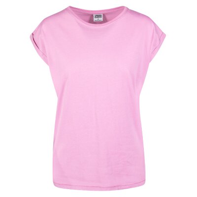 Urban Classics - TB771 - Ladies Extended Shoulder Tee - coolpink XL