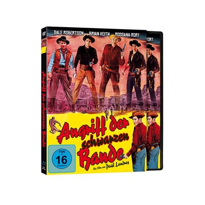 ROBERTSON, DALE & RORY, ROSSANA - DIE SCHWARZE BANDE - COVER A [BLU-RAY & DVD] - BRM