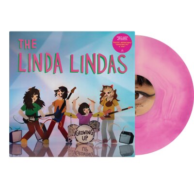 LINDA LINDAS, THE - GROWING UP (PURPLE & MILKY CLEAR GALAXY COLOURED VINYL) - LP