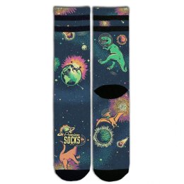 American Socks - Space Dino - Socken - Signature - Mid High L - XL / 42-46