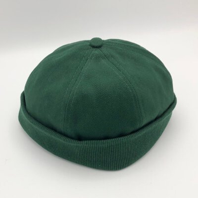 Basic Twill Docker Cap - spruce (grün)