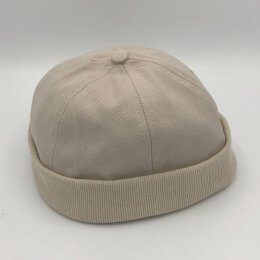 Basic Twill Docker Cap - khaki (beige)