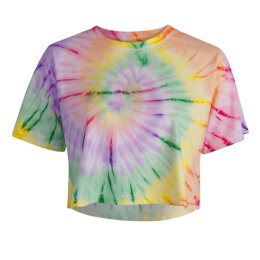 Continental - EP26 - Womens Cropped T-Shirt - tie dye