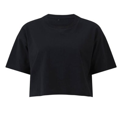 Continental - EP26 - Womens Cropped T-Shirt - black