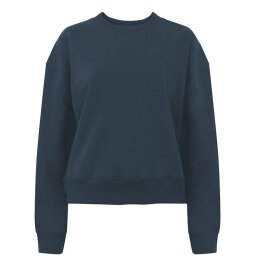 Continental - EP64 - Earth Positive - Heavy Womens Drop Shoulder Sweatshirt - denim blue