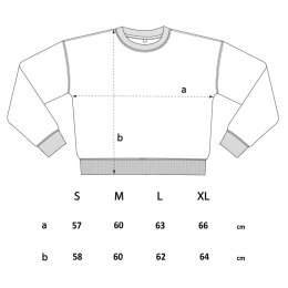 Continental - EP64 - Earth Positive - Heavy Womens Drop Shoulder Sweatshirt - purple rose S