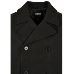 Urban Classics - TB4494 -Classic Pea Coat - black