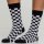 Urban Classics - TB2162 - Checker Socks - 2 Pack - black/white 39-42