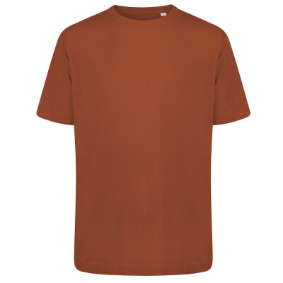 Continental - COR19 -Unisex Organic Oversized T-Shirt - dark orange