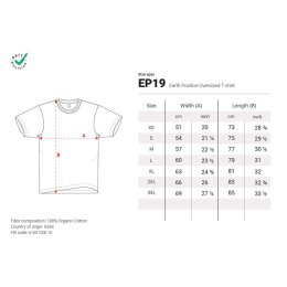 Earth Positive - EP19 - Oversized T-Shirt - black XL