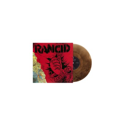 RANCID - LETS GO (LIMITED MILKY CLEAR & BLACK GALAXY COLOURED V - LP
