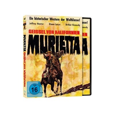 LIMITED WESTERN DELUXE EDITION [BLU-RAY & DVD IM SCHUBER] - MURIETTA - GEIßEL VON KALIFORNIEN - COVER B - BRM