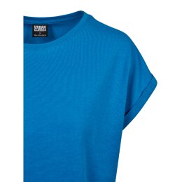 Urban Classics - TB771 - Ladies Extended Shoulder Tee - hawaiianblue XS