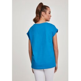 Urban Classics - TB771 - Ladies Extended Shoulder Tee - hawaiianblue XS