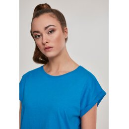 Urban Classics - TB771 - Ladies Extended Shoulder Tee - hawaiianblue XS