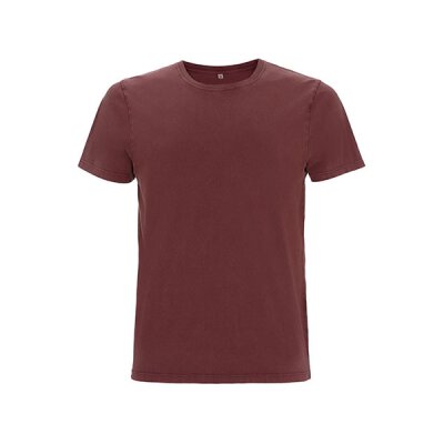 Continental / Earth Positive - EP100 Unisex T-Shirt - stonewash burgundy XS