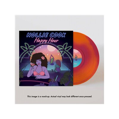 COOK, HOLLIE - HAPPY HOUR -LTD. PINK & ORANGE VINYL- - LP