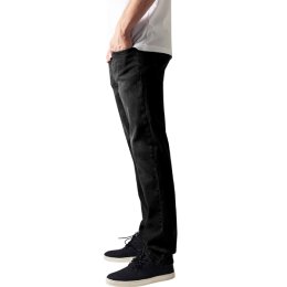 Urban Classics - TB1437 - Stretch Denim Pants - Jeans - black washed 32/32