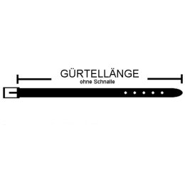 Nietengürtel - Gürtel mit schwarzen Pyramidennieten - 2-Reihig - B020G - Echtleder - cracked black L