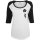 Banksy - Ladies - Balloons - Raglan Tee (MC095) - white/black XS