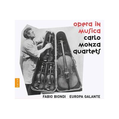 FABIO BIONDI & EUROPA GALANTE - CARLO MONZA QUARTETS - OPERA IN MUSICA - CD