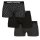 Urban Classics - TB3540 Boxer Shorts - 3-Pack - AOP/black/charcoal M