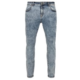 Urban Classics - TB3076 Slim Fit Jeans - light skyblue acid washed