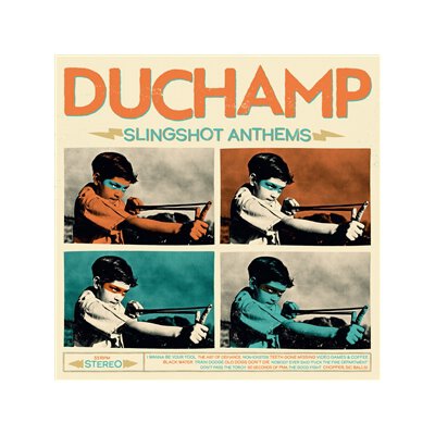 DUCHAMP - SLINGSHOT ANTHEMS - CLEAR W/PINK & BLUE SPLATTER - LP