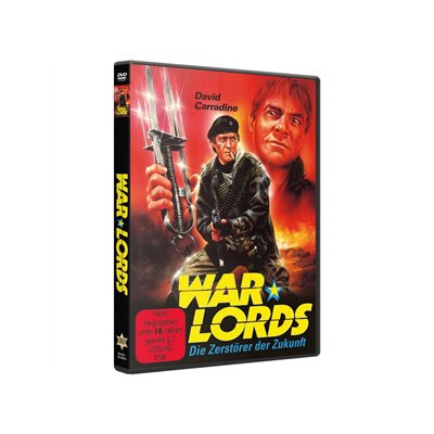 CARRADINE, DAVID - WAR LORDS - DIE ZERSTÖRER DER ZUKUNFT - COVER A - DVM