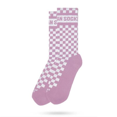 American Socks - Pink Checkerboard - Socken - Mid High