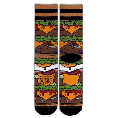 American Socks - Burger - Socken - Signature - Mid High S-M / 37-41