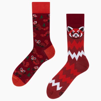 Many Mornings Socks - Red Panda - Socken