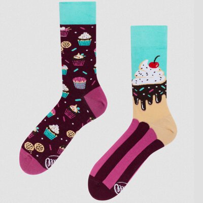 Many Mornings Socks - The Cupcake - Socken