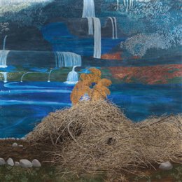 LATTIMORE, MARY - AT THE DAM (LTD. WATERFALL VINYL) - LP