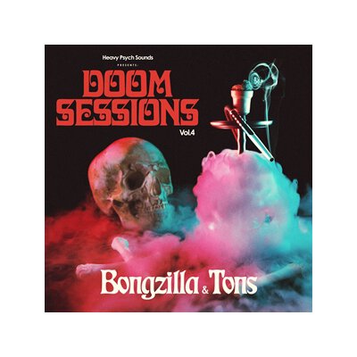 BONGZILLA / TONS - DOOM SESSIONS VOL.4 - 3 COLOR STRIPED - LP